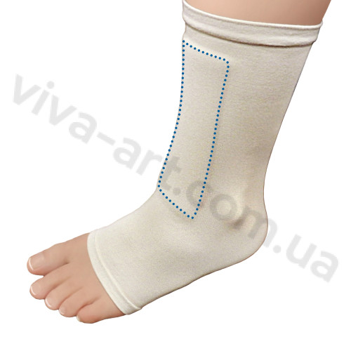 Носок с гелевой защитой голени, размер на выбор, шт.